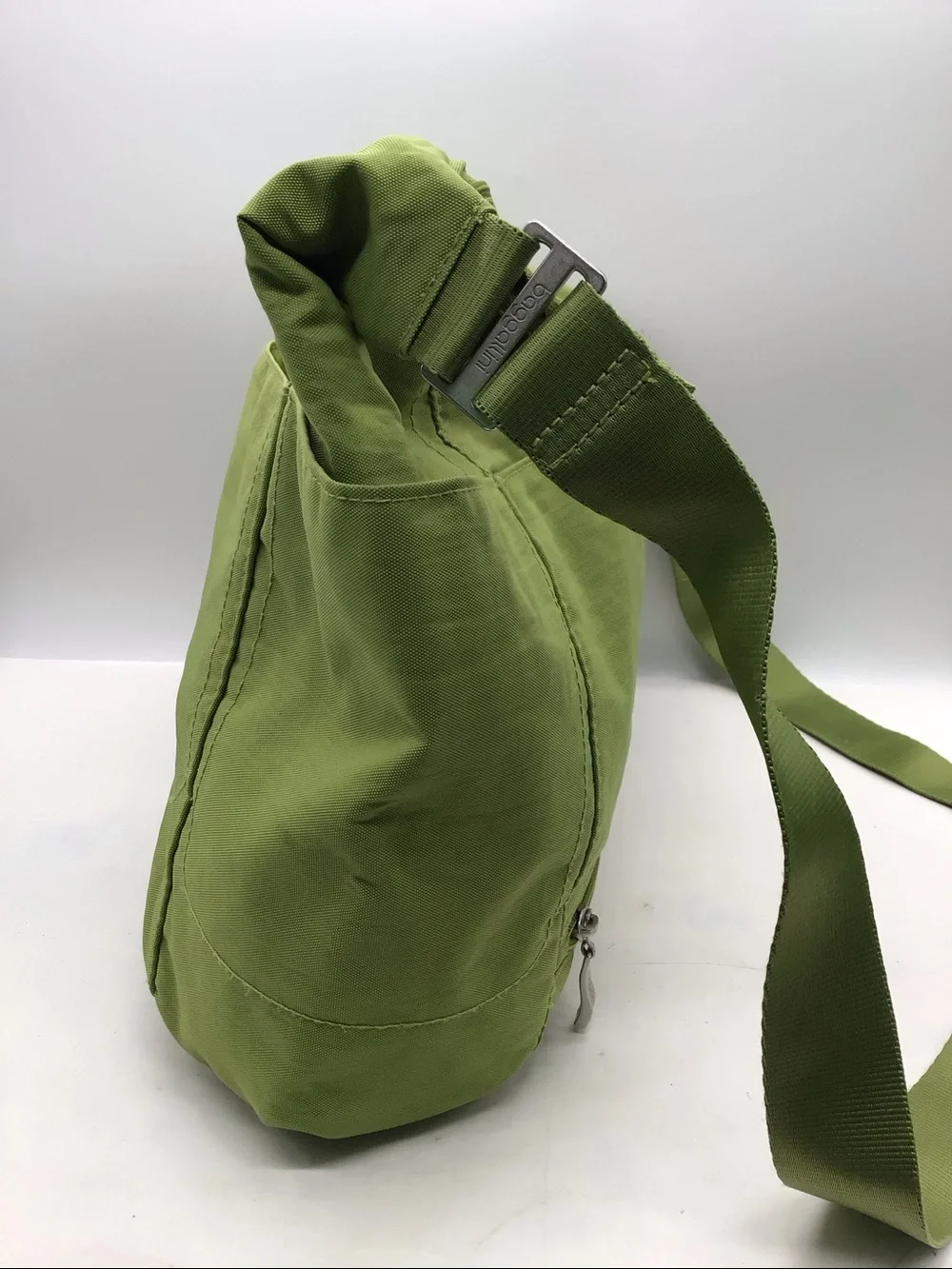 Baggallini Lime Green Nylon Shoulder Bag - Picture 4 of 11